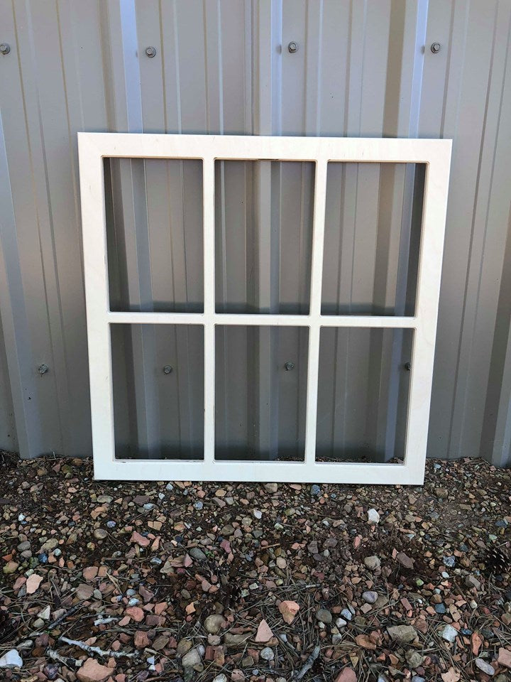 Window Patterns Square Window - Square 6 Pattern