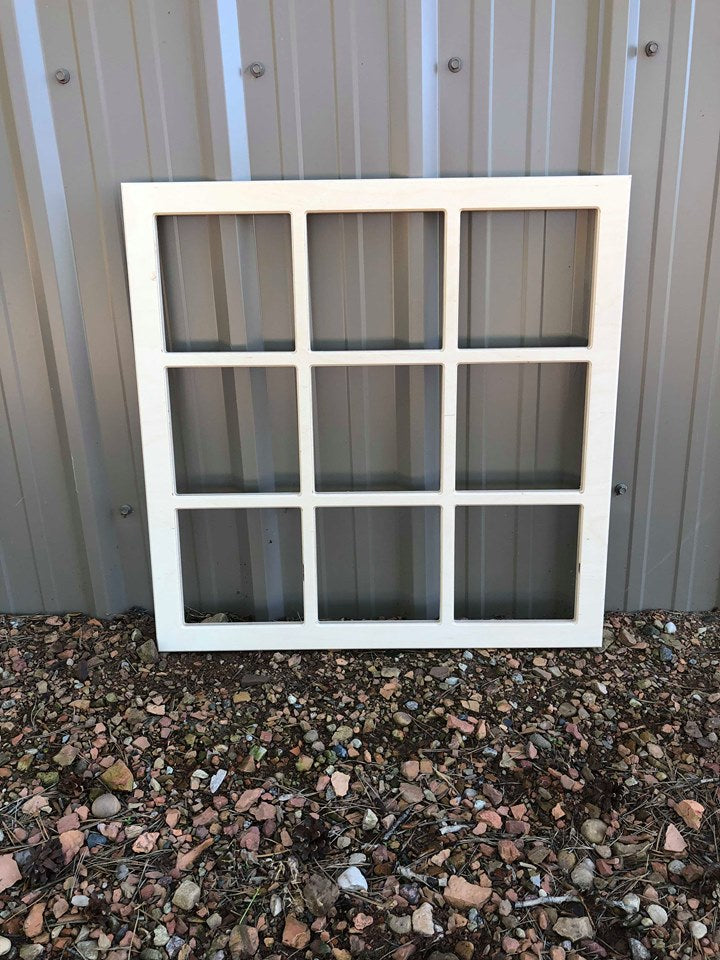 Windows With Square Pattern Window - Square 9 Pattern